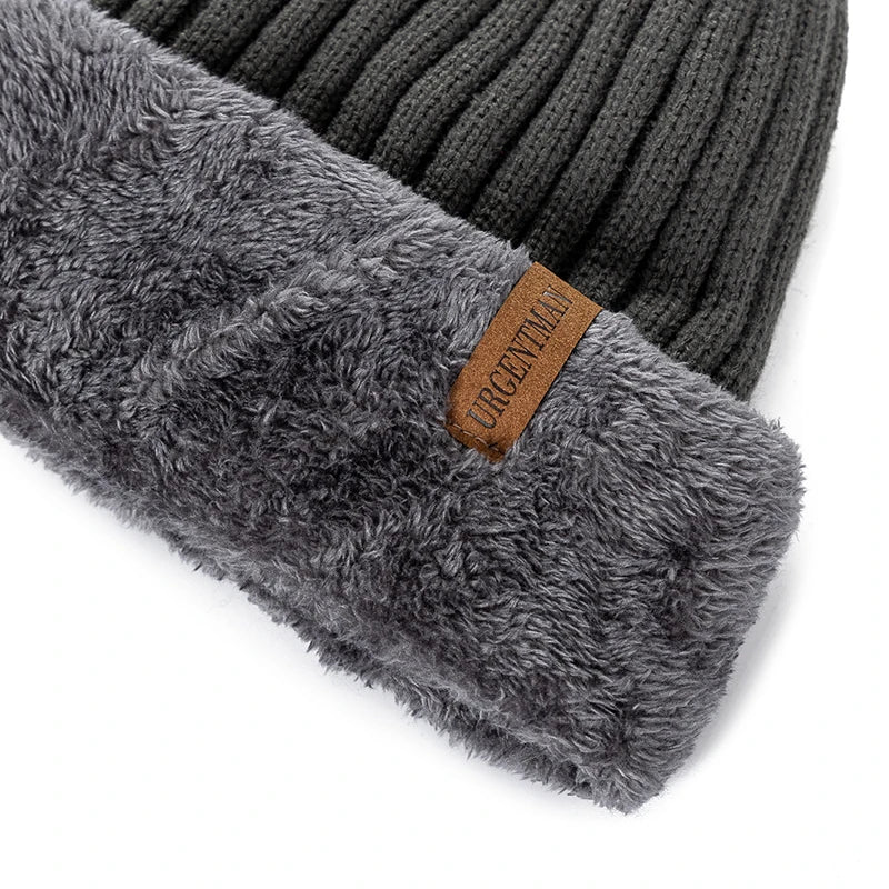 BEANIE - New Unisex Thick Winter Hat Keep Warm And Fur Lined