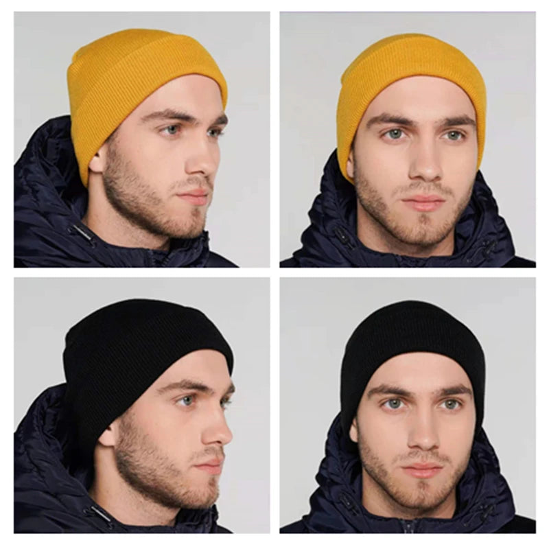 BEANIE - warm Winter multicolor beanie