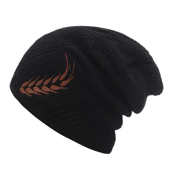 BEANIE - Warm Thick Hat feather design