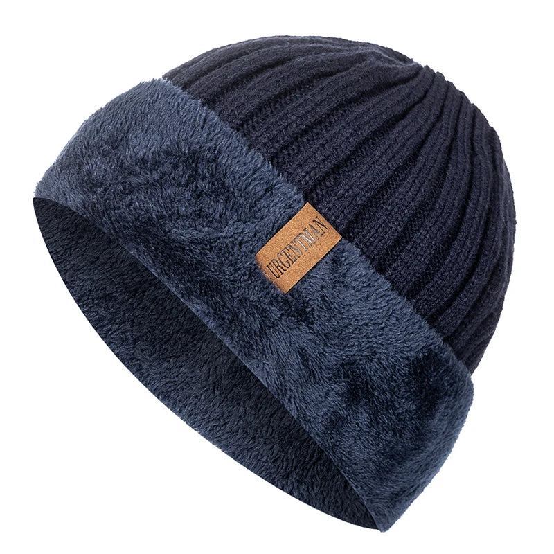 BEANIE - New Unisex Thick Winter Hat Keep Warm And Fur Lined