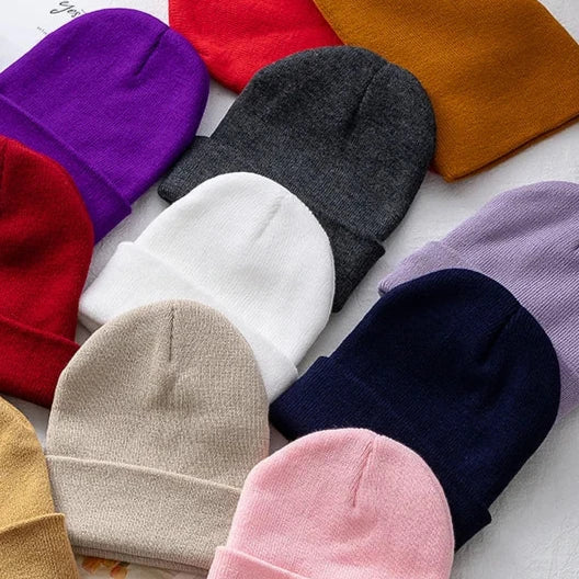 BEANIE - warm Winter multicolor beanie