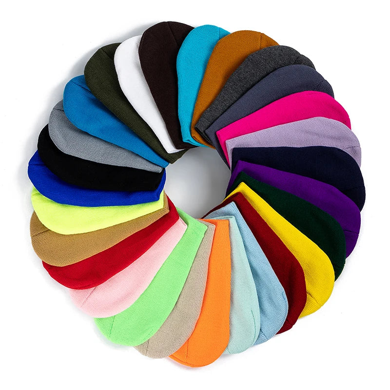 BEANIE - warm Winter multicolor beanie