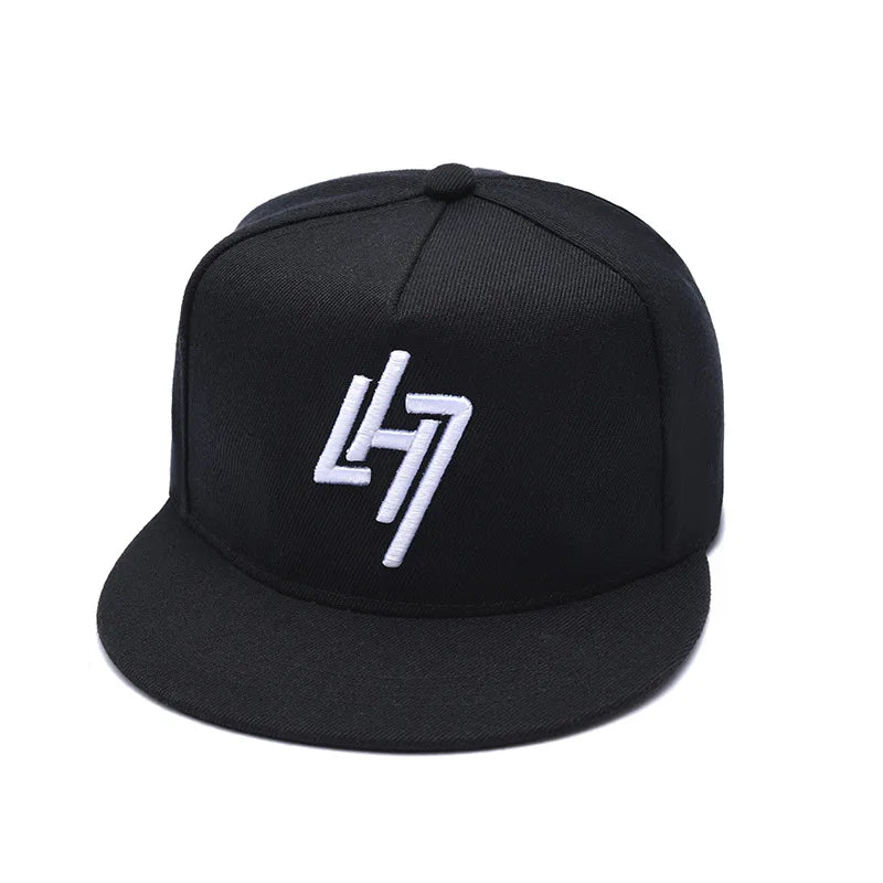 FLAT BRIM - Hip Hop Baseball Caps For Men and women with adjustable band