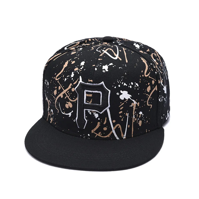 FLAT BRIM - Hip Hop Baseball Caps For Men and women with adjustable band