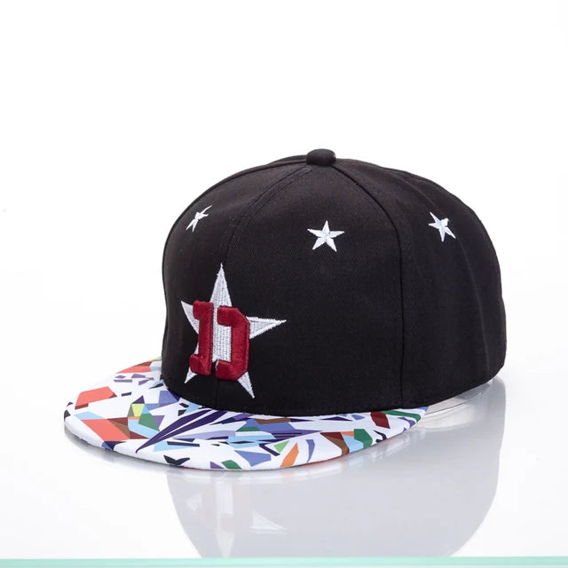 FLAT BRIM - Hip Hop Baseball Caps For Men and women with adjustable band