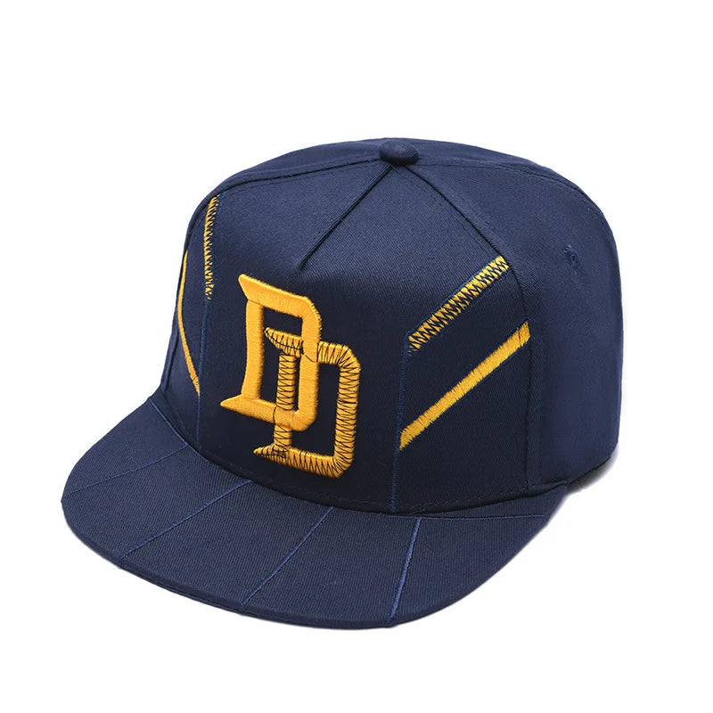 FLAT BRIM - Hip Hop Baseball Caps For Men and women with adjustable band