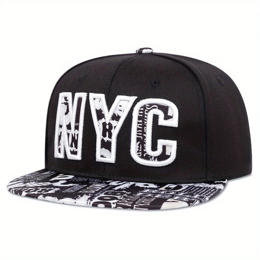 FLAT BRIM - Embroidery Baseball Caps Hat NYC