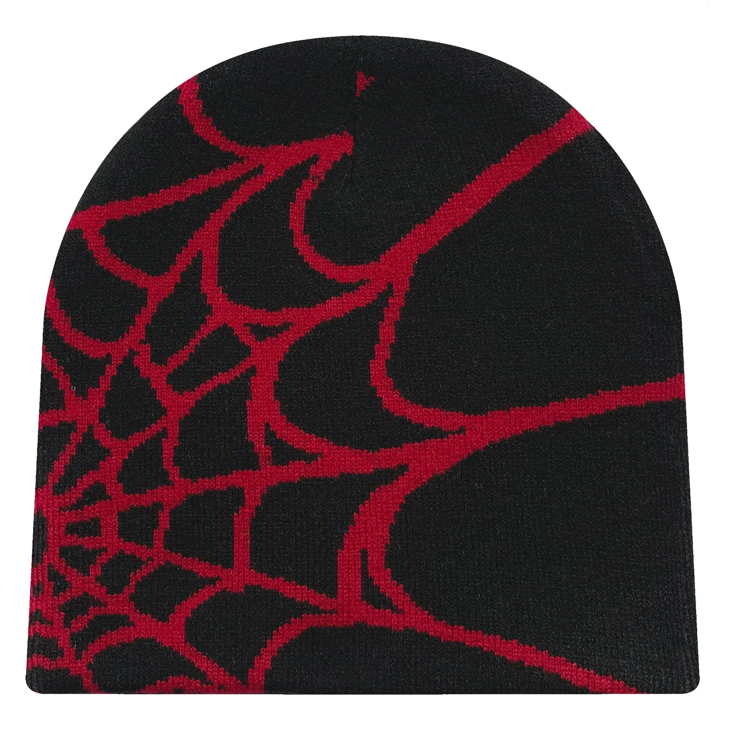 BEANIE (Graphic) - Warm multicolor winter spider web beanie