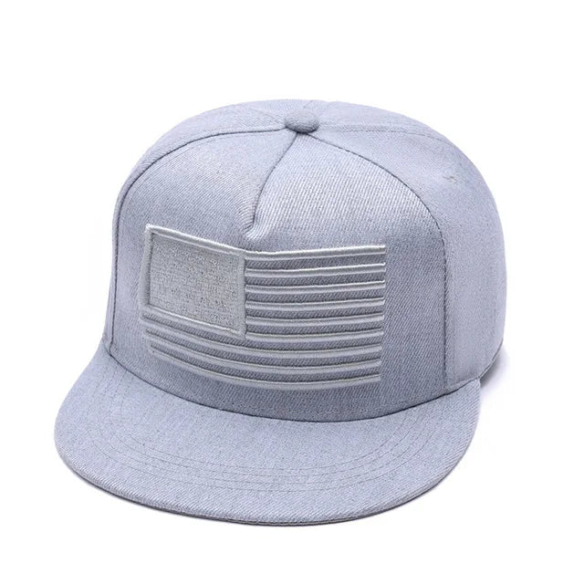 FLAT BRIM - Hip Hop Baseball Caps For Men and women with adjustable band