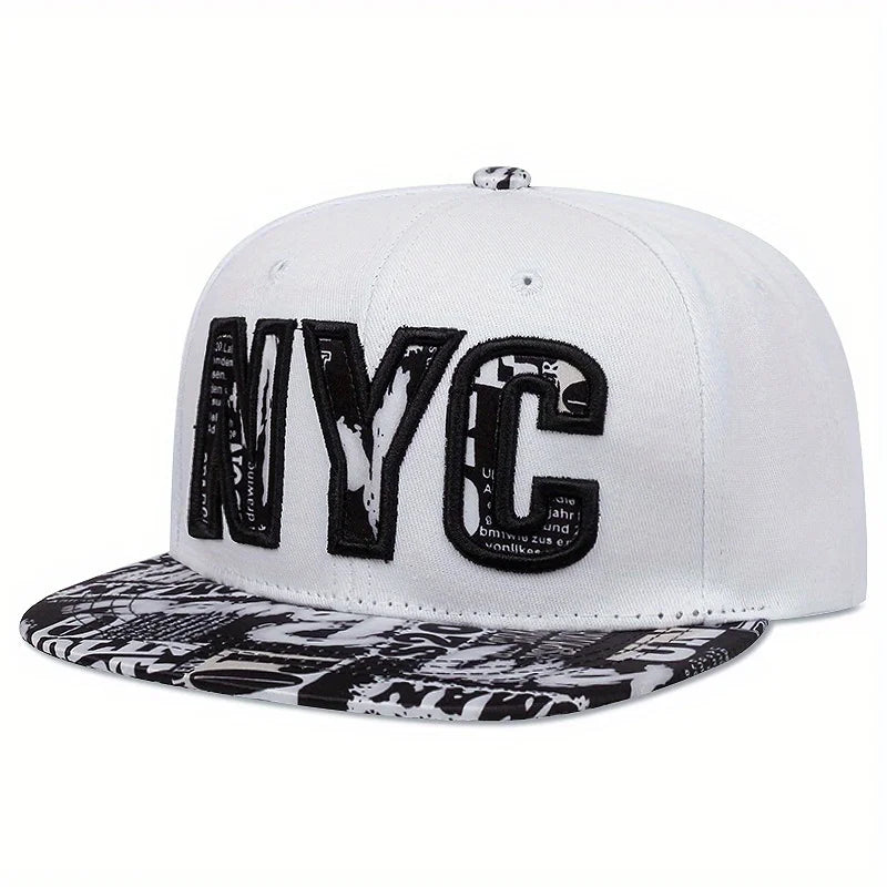 FLAT BRIM - Embroidery Baseball Caps Hat NYC