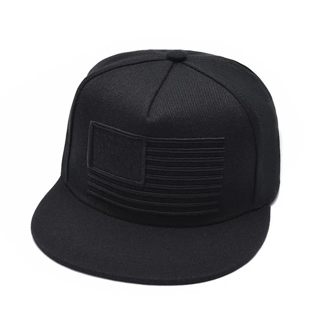 FLAT BRIM - Hip Hop Baseball Caps For Men and women with adjustable band