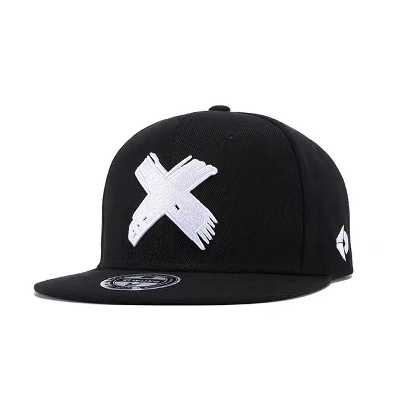 FLAT BRIM - Hip Hop Baseball Caps For Men and women with adjustable band