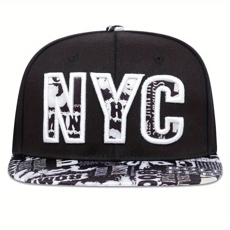 FLAT BRIM - Embroidery Baseball Caps Hat NYC