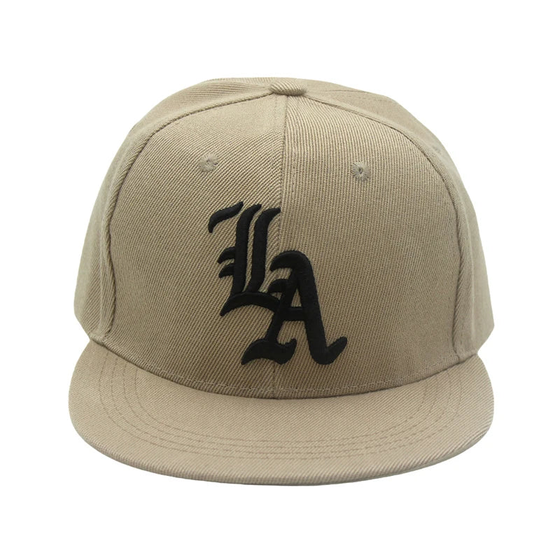 FLAT BRIM - Adult Embroidered Baseball Cap for men and women