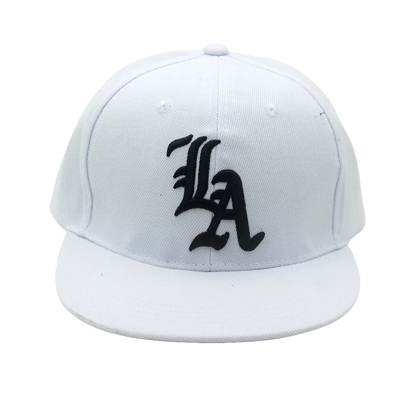 FLAT BRIM - Adult Embroidered Baseball Cap for men and women